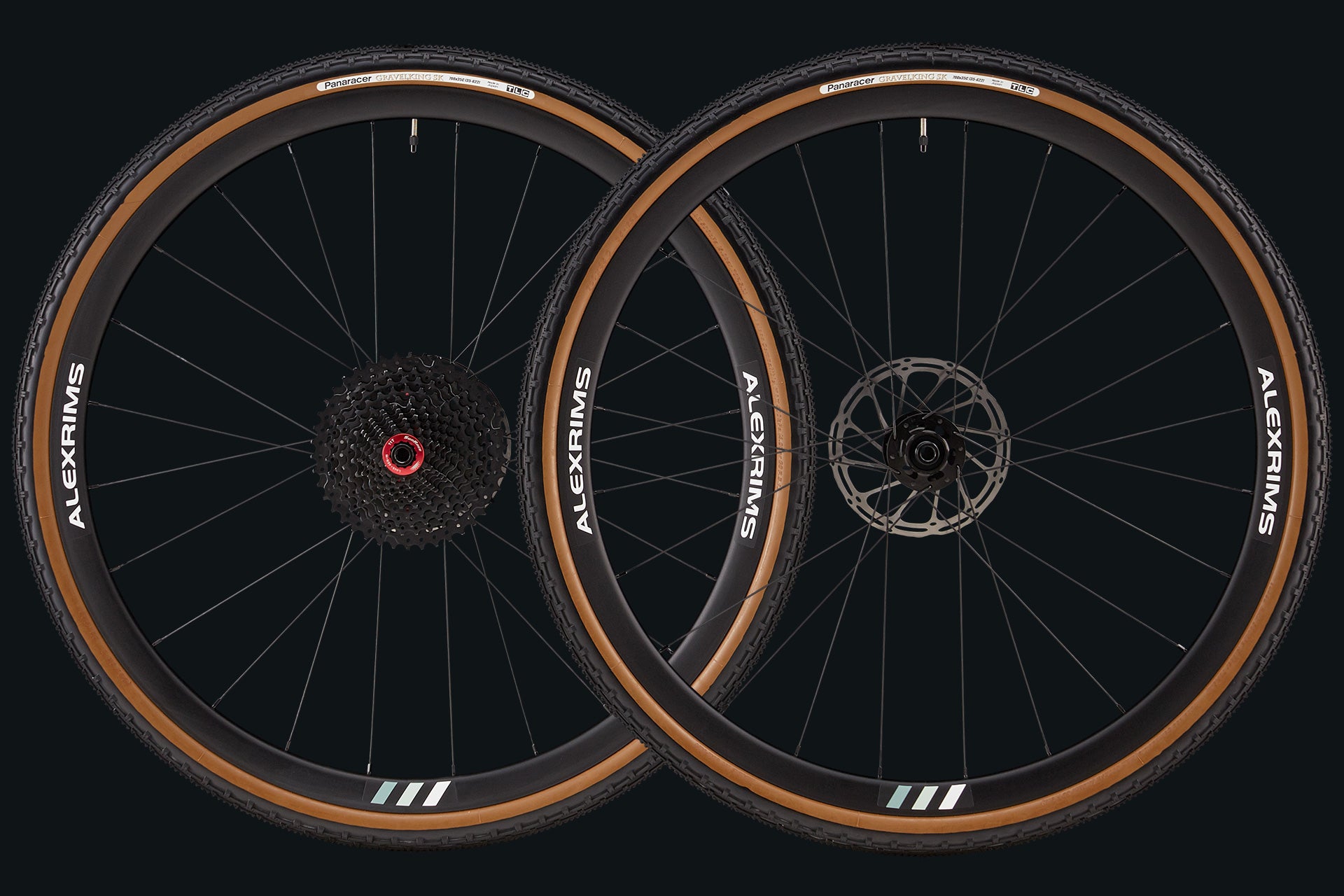 gravel bike wheelset 700c Grove Gravel 700x35C Alloy Wheelset